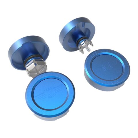 Figurati Designs Performance Front Axle Nut Covers For Harley Touring 2023-2026