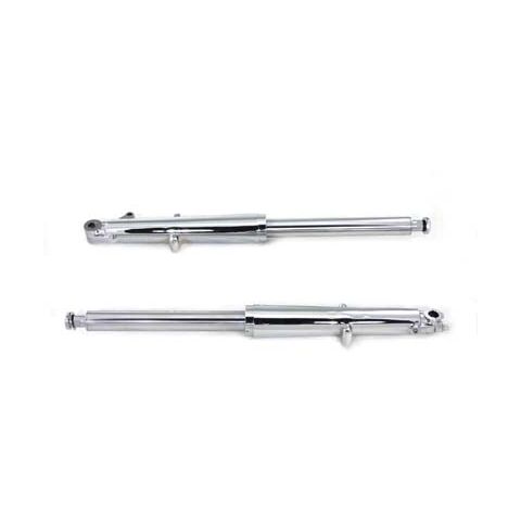 V-Twin Mfg. Fork Leg Assemblies With Right Side Brake Mount For Harley FL 1969-1971