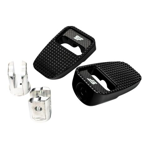 SlyFox Performance Footpegs For Harley Softail 2018-2025 Driver / Black Anodized [Open Box]