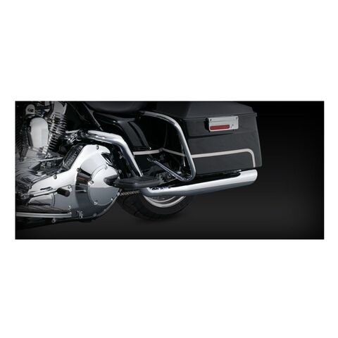 Vance & Hines Dresser Duals Headers For Harley Touring 1995-2008 Chrome / Header Only [Open Box]