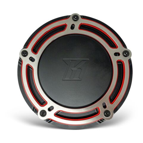 Kodlin USA NXL Redline Derby Cover For Harley Softail 2018-2025