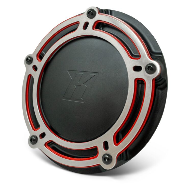 Kodlin USA NXL Redline Derby Cover For Harley Touring 2017-2025