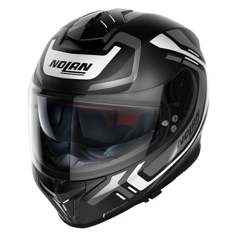 Nolan N80-8 Ally Helmet Matte Black/White / 2XL [Blemished - Very Good]