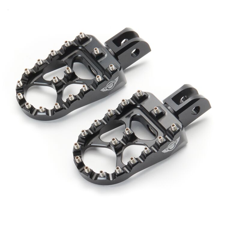 Milwaukee Twins MX Style Rider Pegs For Harley Softail / Sportster S / Nightster 2018-2025