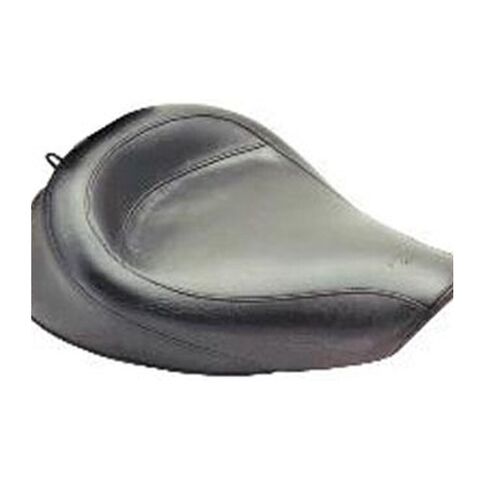 Mustang Wide Touring Solo Seat For Harley Softail With 150mm Rear Tire 2000-2015 Studded w/ Conchos ... [Open Box]