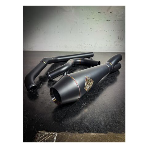 SP Concepts Big Bore 2-Into-1 Exhaust For Harley Softail 2018-2024