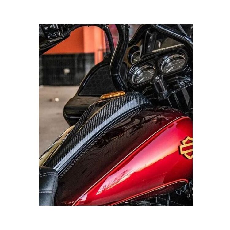 Hofmann Designs Carbon Fiber Dash For Harley Touring 2008-2024 [Open Box]