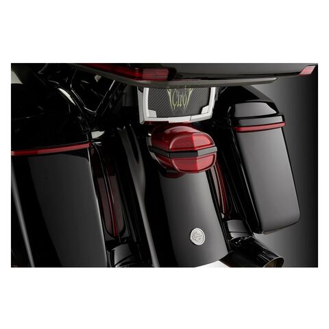 Ciro Armor Taillight With LightStrike For Harley 1999-2025 Red / With License Plate Light [Previously Installed]
