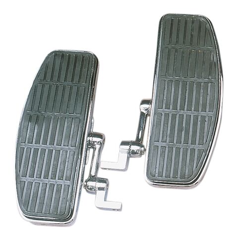 Drag Specialties Bolt-On Adjustable Floorboards For Harley Chrome [Previously Installed]