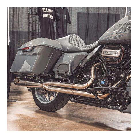 SP Concepts Full Length Turnpike 2-Into-1 Exhaust For Harley Touring 2017-2025