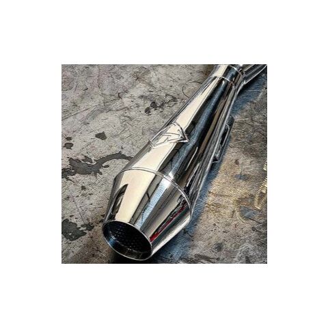 SP Concepts Full Length Turnpike 2-Into-1 Exhaust For Harley Touring 2017-2026