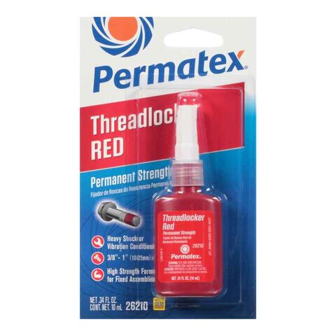 Permatex Permanent Red Threadlocker