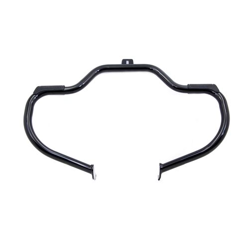 V-Twin Mfg. Engine Guard With Foot Pads For Harley FL Softail 2000-2017 Black [Previously Installed]