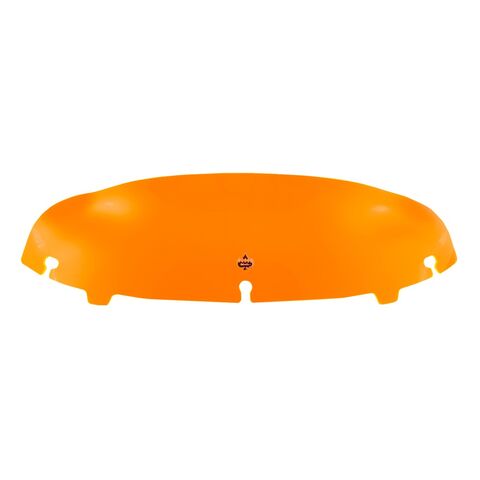 Klock Werks Ice Kolor Flare Windshield For Harley Electra Glide / Street Glide 2014-2025 Orange / 6.5" [Previously Installed]