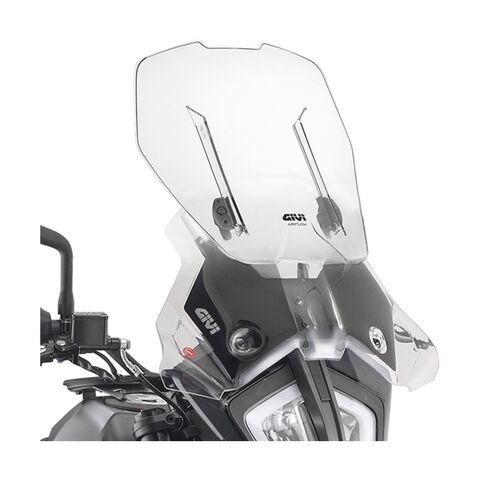 Givi AF7711B Airflow Windscreen KTM 390 Adventure / 790 Adventure / R / 890 Adventure / R 2019-2024 Clear [Blemished - Very Good]
