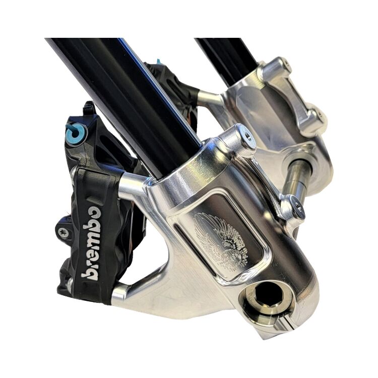 Custom Cycle Engineering Radial Brake Caliper Brackets For Harley FXLRS/ST 2020-2025