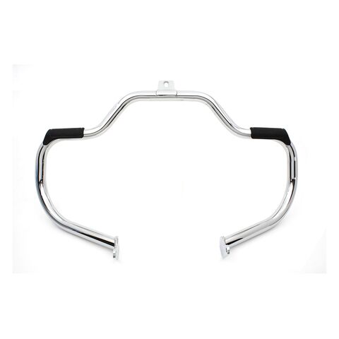V-Twin Mfg. Engine Guard With Foot Pads For Harley FL Softail 2000-2017 Chrome [Previously Installed]