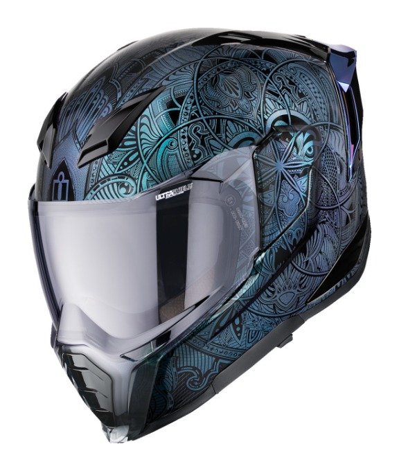 Icon Ultraflite Opal Mandala Helmet | JPCycles.com