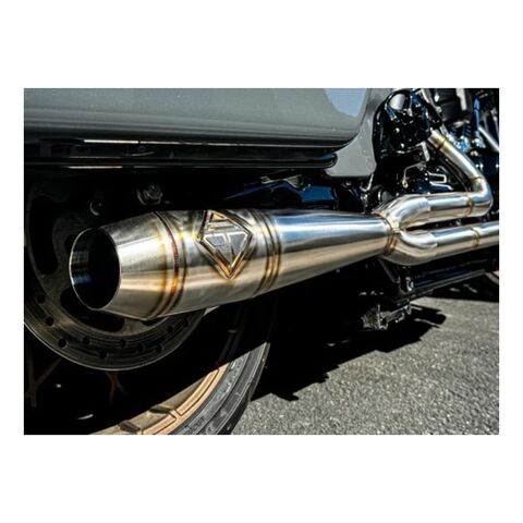 SP Concepts Mid Length Elsinore Pro Flo 2-Into-1 Exhaust For Harley