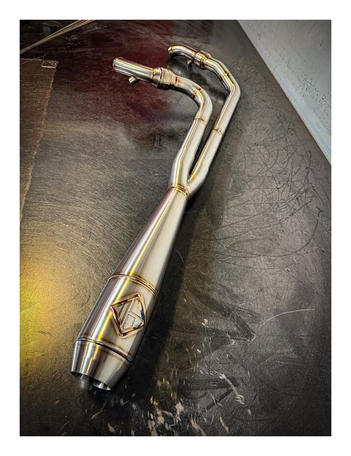 エレンSP SP Concepts Mid Length Elsinore Pro Flo 2-Into-1 Exhaust For