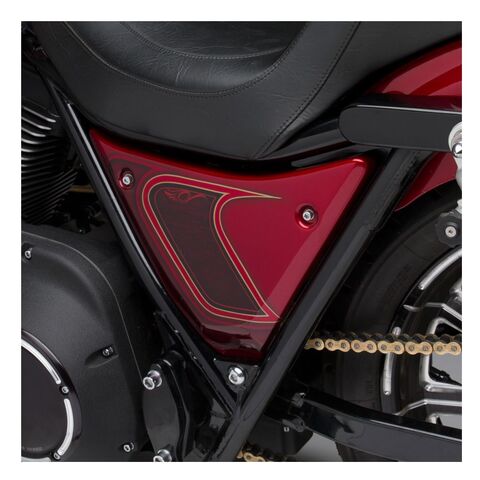 Arlen Ness Side Cover Set For Harley FXR 1982-2000 Unpainted [Open Box]