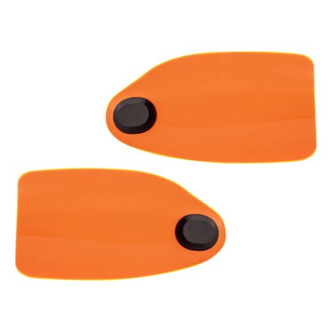 Klock Werks Ice Kolor Flare Hand Guards For Harley with Hydraulic Clutch 2002-2025