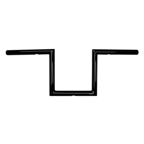 LA Choppers Old School 1" Narrow Z Handlebars For Harley 8" / Gloss Black [Open Box]