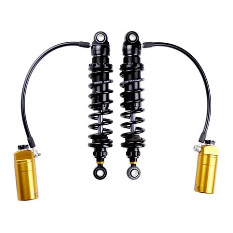 Ohlins STX Pro Reservoir Shocks For Harley Touring 2014-2025 12" Heavy Duty Spring / Blackline [Open Box]