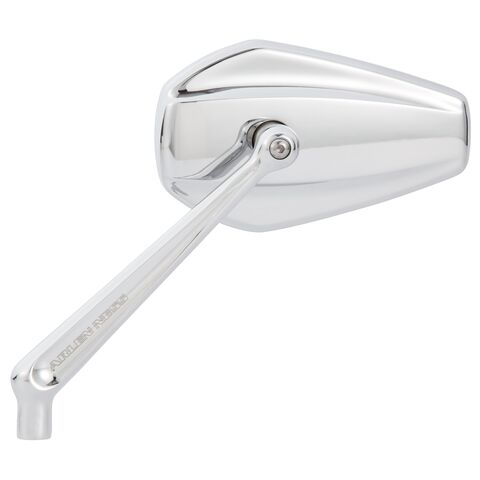 Arlen Ness Mini Stocker Billet Mirror Right Side / Chrome [Blemished - Very Good]