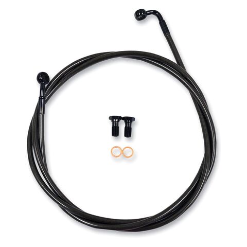 LA Choppers Brake Line For Harley Softail 2018-2025 12"-14" Bars / Midnight [Open Box]