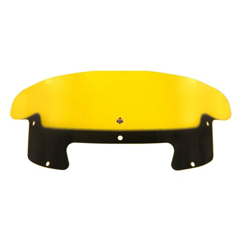 Klock Werks Kolor Flare Windshield For Indian Challenger / Pursuit 2020-2025 Yellow / 8" [Previously Installed]