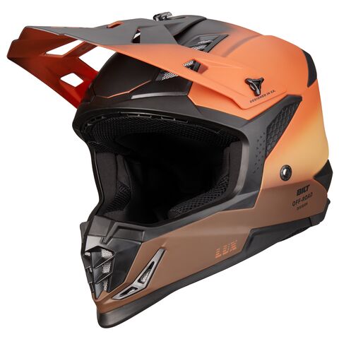 BILT Lux Blur Helmet Tan/Black/Orange / SM [Open Box]