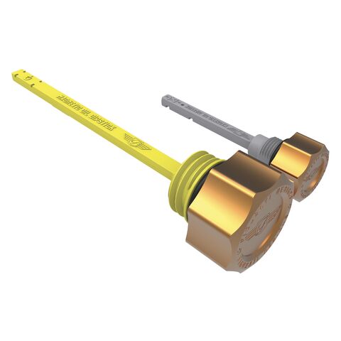 Figurati Designs Performance Curved Magnetic Dipstick Kit For Harley Touring 2017-2026