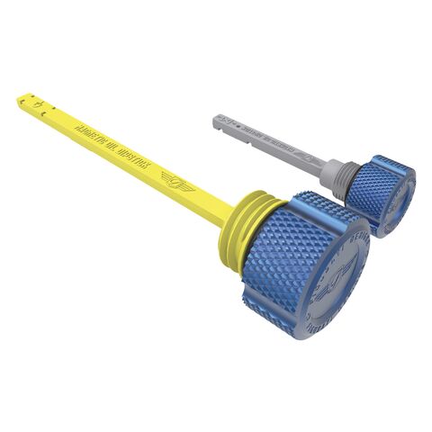 Figurati Designs Performance Knurled Magnetic Dipstick Kit For Harley Touring 2017-2026