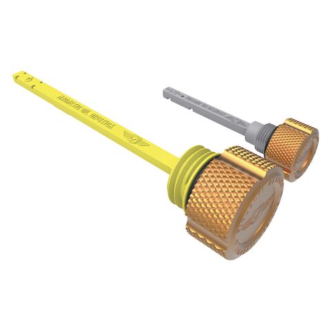 Figurati Designs Performance Knurled Magnetic Dipstick Kit For Harley Touring 2017-2025