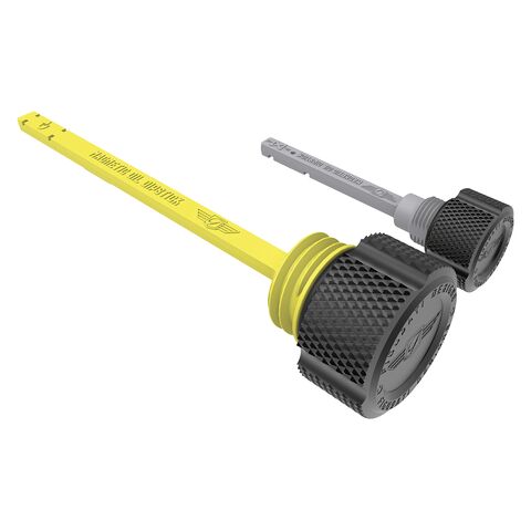 Figurati Designs Performance Knurled Magnetic Dipstick Kit For Harley Touring 2017-2026