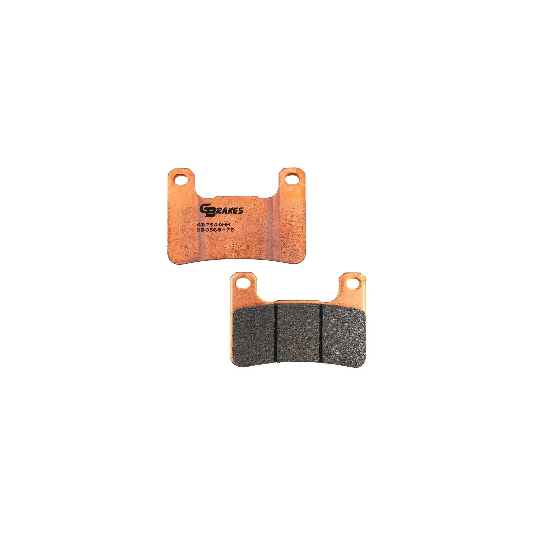 GBrakes HH Sintered Ceramic Front Brake Pads GB0568-75