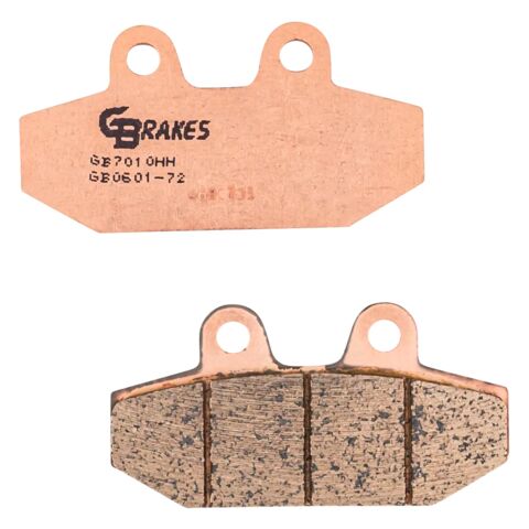 GBrakes HH Sintered Rear Brake Pads GB0601-72 For Harley Softail 2018-2026