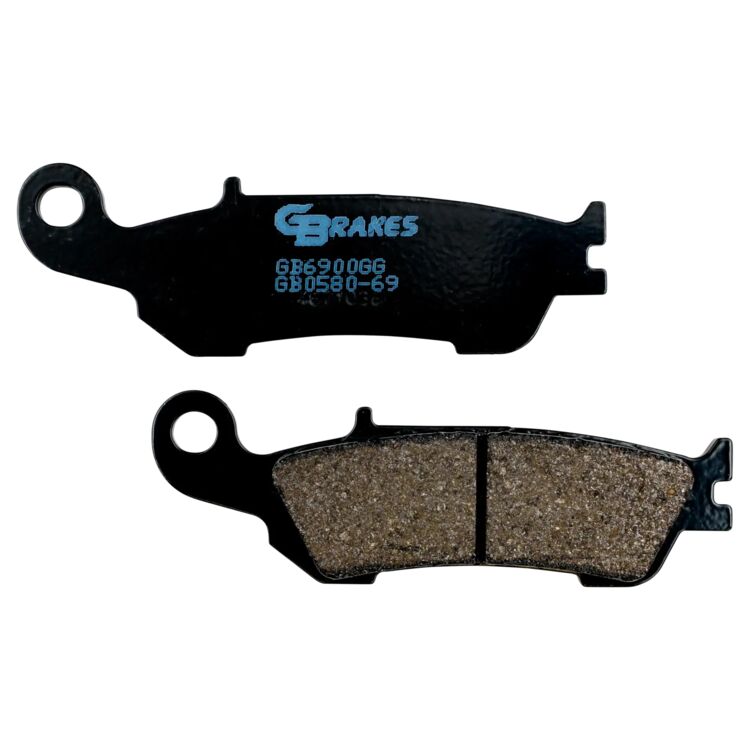 GBrakes Semi-Metallic Front Brake Pads GB0580-69