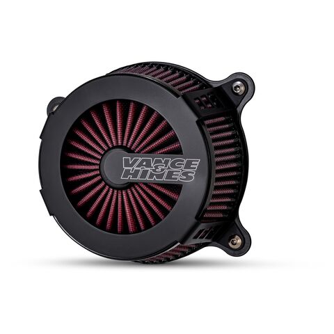 Vance & Hines VO2 Cage Fighter Air Cleaner Kit For Harley Twin Cam 2008-2017 Black [Open Box]