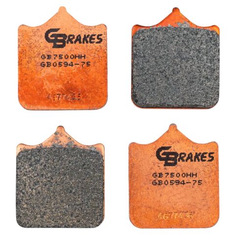GBrakes HH Sintered Ceramic Front Brake Pads GB0594-75
