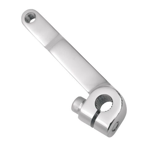 Milwaukee Twins Transmission Shift Lever For Harley Touring / Softail / Dyna / Trike 2002-2017 Chrome [Previously Installed]