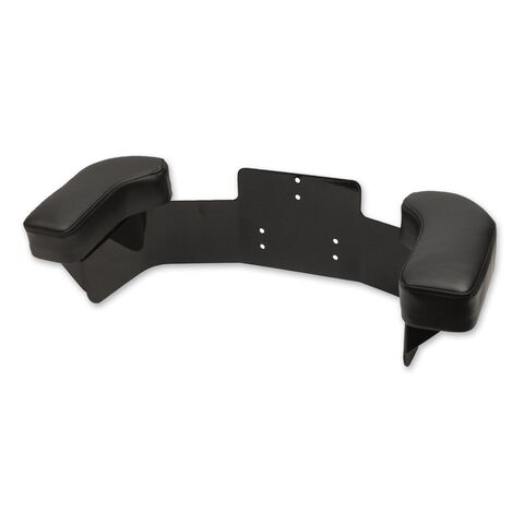 Motorcycle Rear Armrest Radius Universal Passenger Armrest Plain [Previously Installed]
