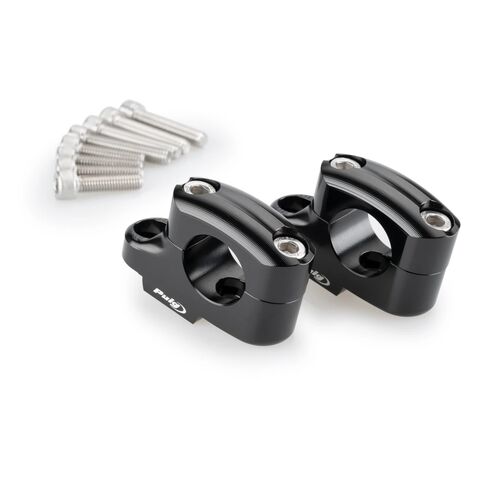 Puig Pullback Handlebar Risers 1 1/8" Bar / Black [Previously Installed]