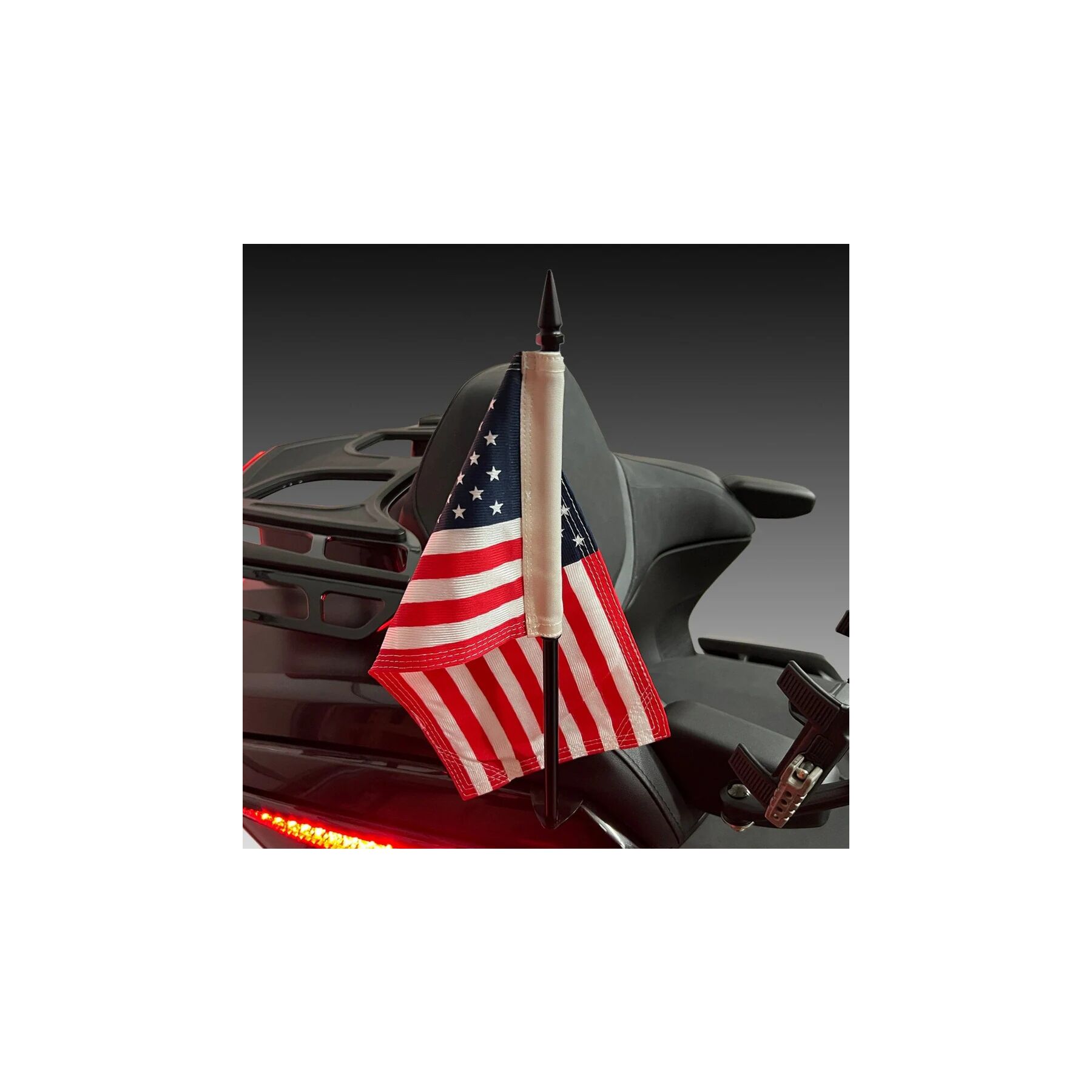 Goldstrike Goldstrike Standard Flag And Pole Kit - $46.99 at J&P Cycles
