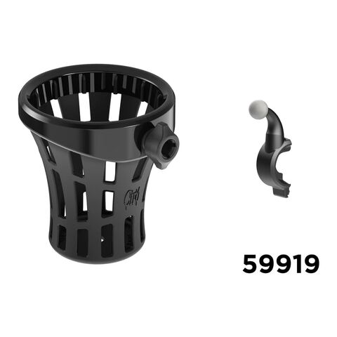 Goldstrike Gen 2 Big Ass Drink Holder Left Side Mount Honda Gold Wing DCT 2018-2025