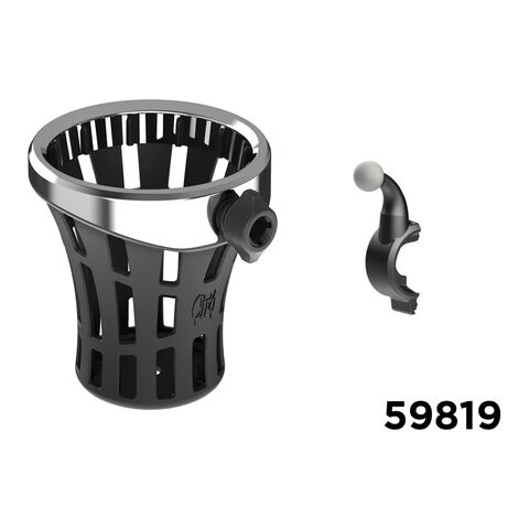 Goldstrike Gen 2 Big Ass Drink Holder Left Side Mount Honda Gold Wing DCT 2018-2026