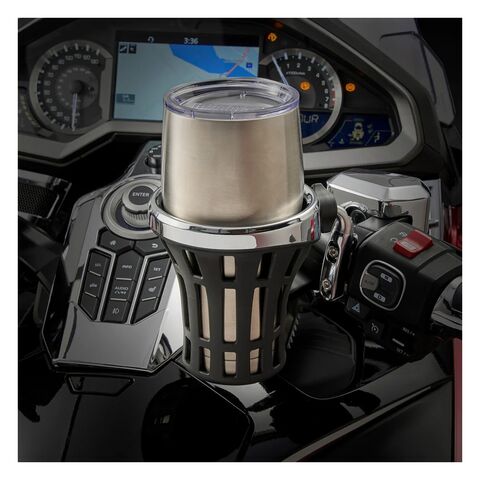 Goldstrike Gen 2 Big Ass Drink Holder Perch Mount Gold Wing / Indian / Metric