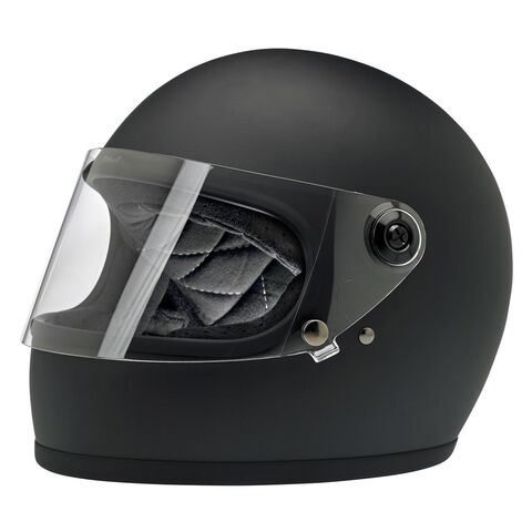 Biltwell Gringo S ECE Helmet (MD) Matte Black / MD [Open Box]