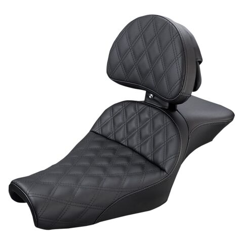 Saddlemen Explorer LS Lattice Stitch Seat For Harley Sportster With 3.3 Gallon Tank 2004-2022 Lattice Stitch LS ... [Blemished - Very Good]